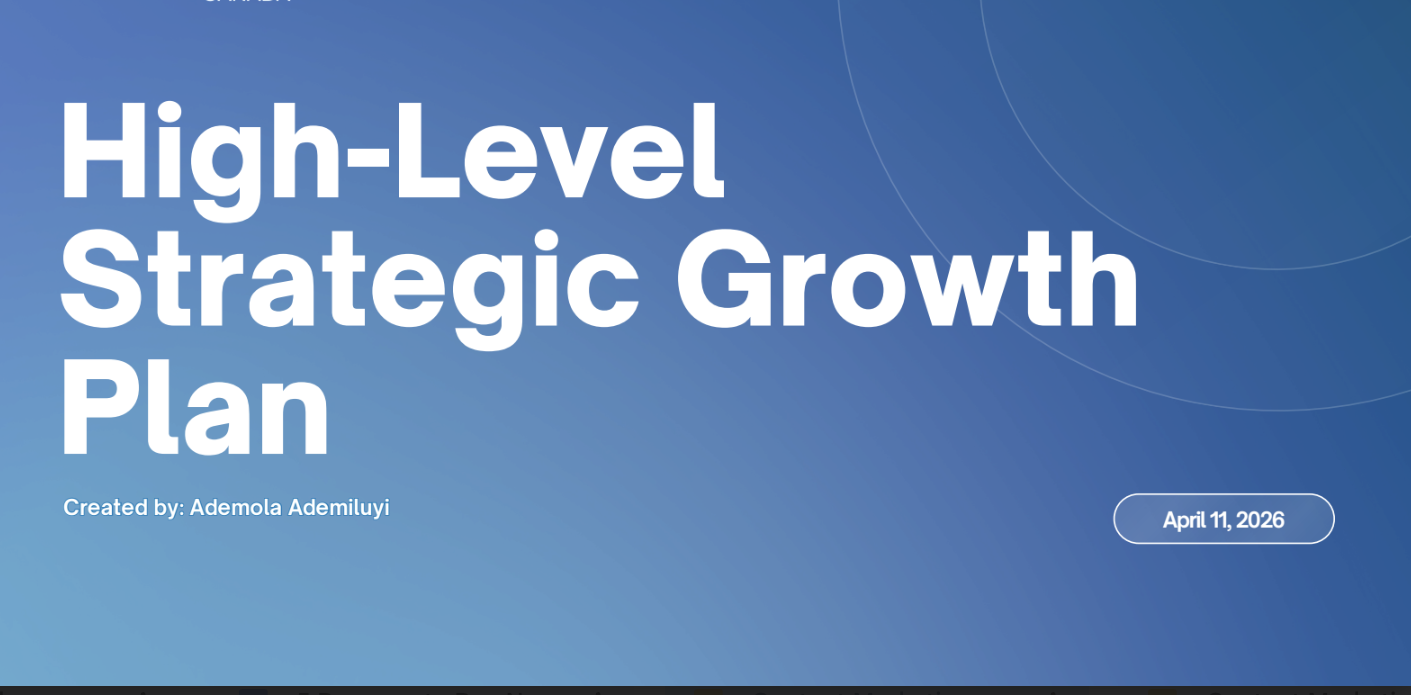 Graybar High-Level Strategic Growth Plan cover