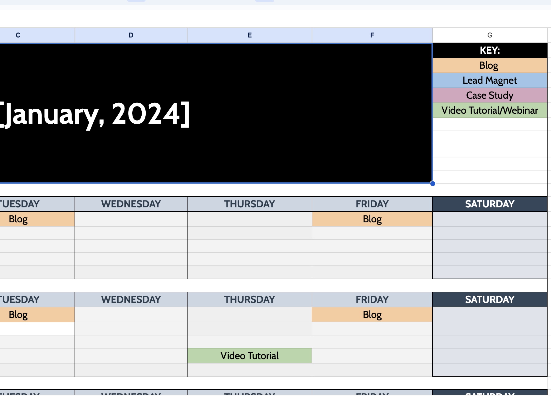 SEO-Driven Content Publishing Calendar